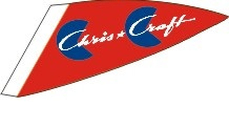 BECC CC03 Chris Craft Red Angled Flag