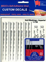 BECC Black Waterline Markings Imperial