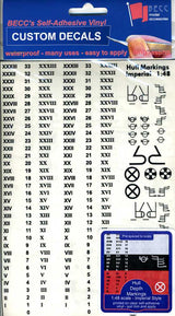 BECC Black Waterline Markings Imperial