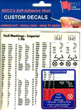 BECC Black Waterline Markings Imperial
