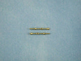 1 Hole Capping Stanchion, Brass (Choice of Sizes)
