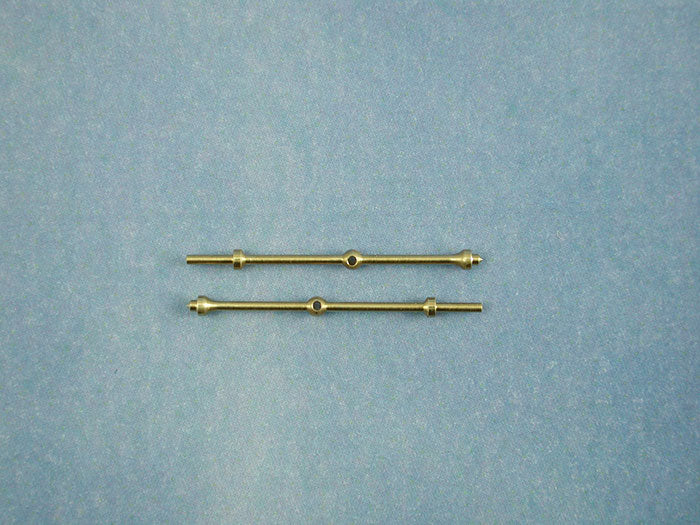 1 Hole Capping Stanchion, Brass (Choice of Sizes)