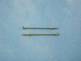 1 Hole Brass Rail Stanchion Ball Type (Choice of Sizes)