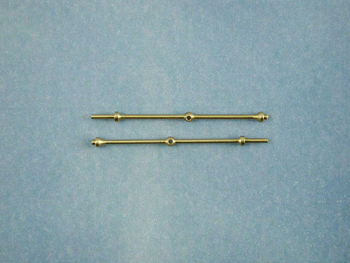 1 Hole Capping Stanchion, Brass (Choice of Sizes)