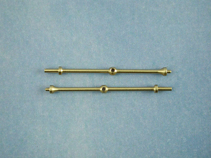 1 Hole Capping Stanchion, Brass (Choice of Sizes)
