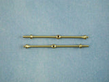 1 Hole Capping Stanchion, Brass (Choice of Sizes)
