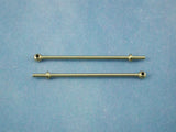1 Hole Brass Rail Stanchion Ball Type (Choice of Sizes)