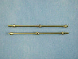 1 Hole Capping Stanchion, Brass (Choice of Sizes)