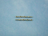 3 Hole Brass Rail Stanchion Ball Type (Choice of Sizes)