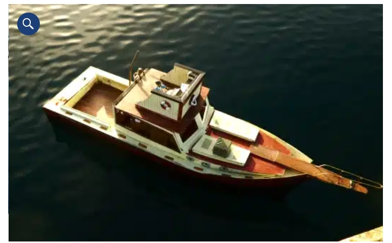 Orca - From the film Jaws Model Boat Plan