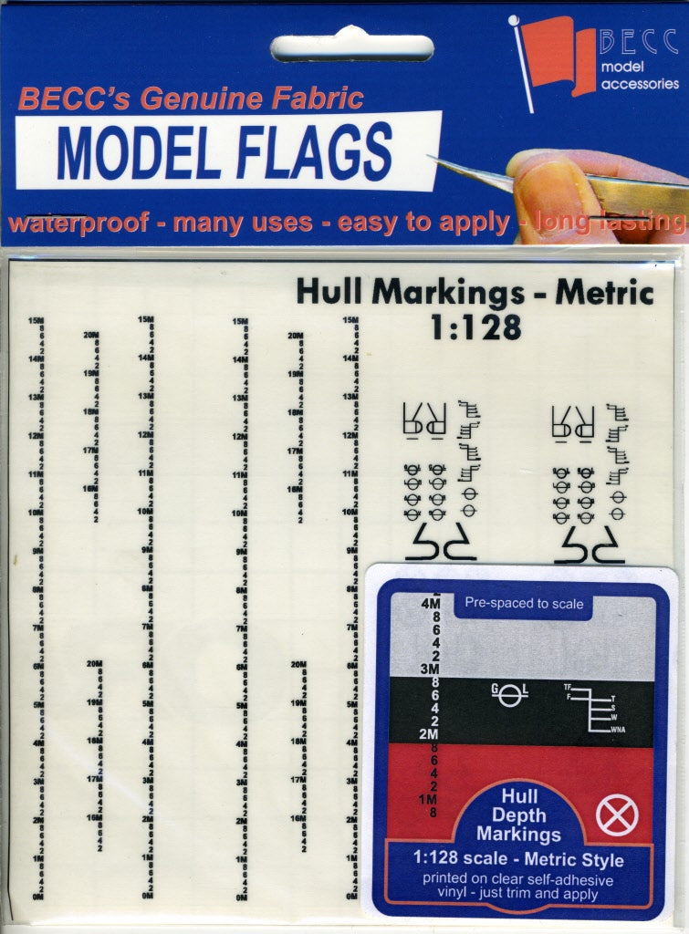 BECC Black Waterline Markings Metric