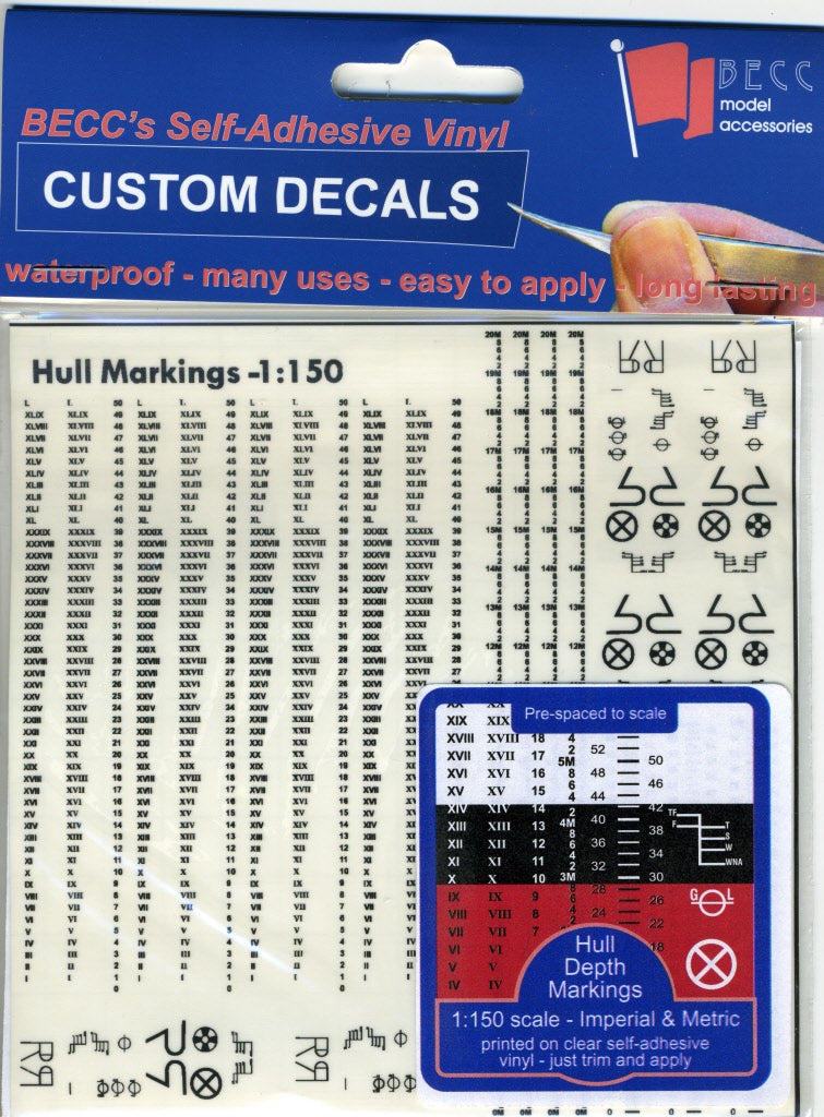 BECC Black Waterline Markings Imperial