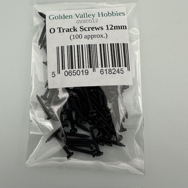 Track screws - O Gauge 12mm Long image
