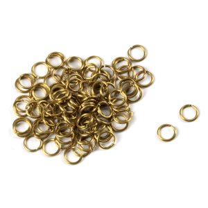 Brass Rings 8mm (100)