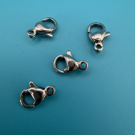 HOOKS, Lobster Clasps 10 mm (4) image 0