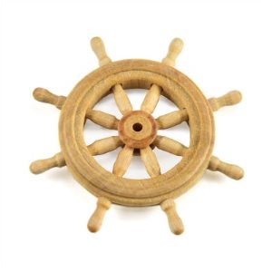Ships Wheel Wood 40mm