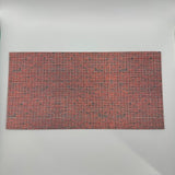Vollmer 46042 Red brick embossed card sheet image 0