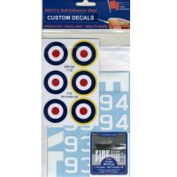 BECC Fire Tender Decal Set 1:12 Scale