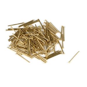 Brass Pins 12mm No Point (100)