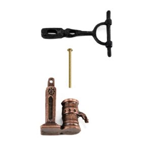 Ships Pump in Metal 18mm