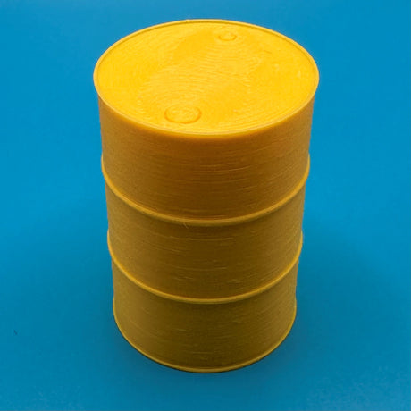 Oil Drum 34mm x 50mm (Choose a colour) - Yellow image