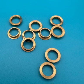 Flanged Brass Porthole ( Not Glazed)  9mm OD - 6mm ID image 0