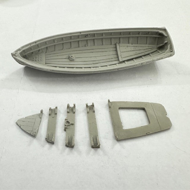 30ft Japanese Navy Cutter Clinker 95mm 1:96 Scale image 1