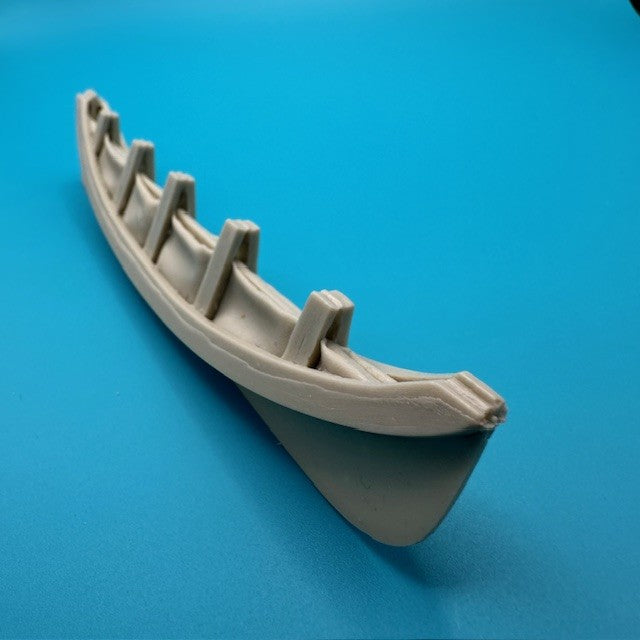 20ft Royal Navy Berthon collapsible boat 125mm 1:48 Scale image 0