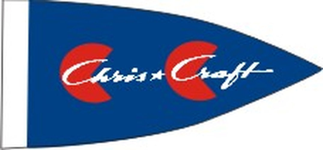 BECC CC06 Chris Craft Blue Straight Flag