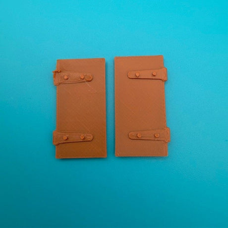 Clyde Puffer Washboard Doors - Washboard Doors 30x17mm (2) image