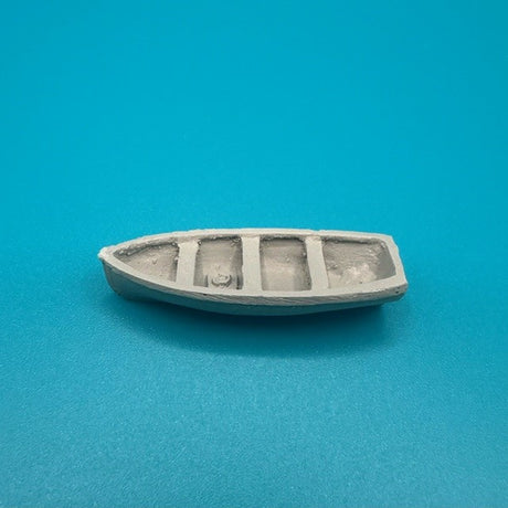 15ft Dinghy Carvel Transom Stern 35mm 1:128 Scale image 0
