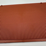 Auhagen 52432 HO Troughed sheeting reddish brown image 1