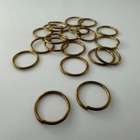 Brass Rings 12MM (20 in Pack) image 0