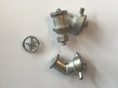 Fuel Filler & Fire Hydrant 15mm (3 parts) image 0