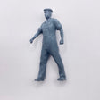 Fisherman walking 1/32 Scale 56mm image 0