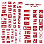 BECC Fire Signage Red