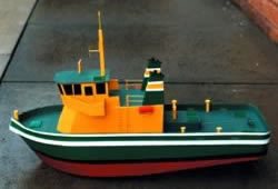 Trojan Model Boat Plan