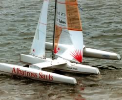 Freight Train - Trimaran Model Boat Plan