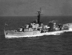 HMS Cavalier Model Boat Plan