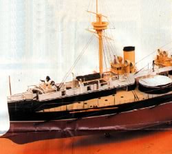 HMS Inflexible Model Boat Plan