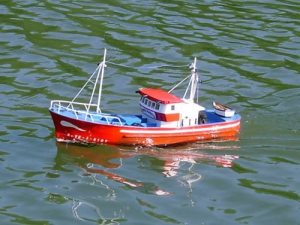 Santa Audrey Model Boat Plan