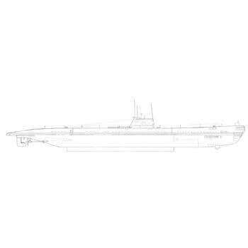 Submarines F & B1 Model Submarine Plan