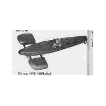Hydroplane Racing Model Boat Plan