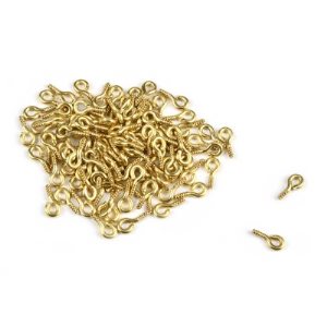Brass Screweye 7mm (Pack of 10)