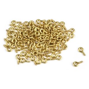 Brass Screweye 10mm (Pack of 10)