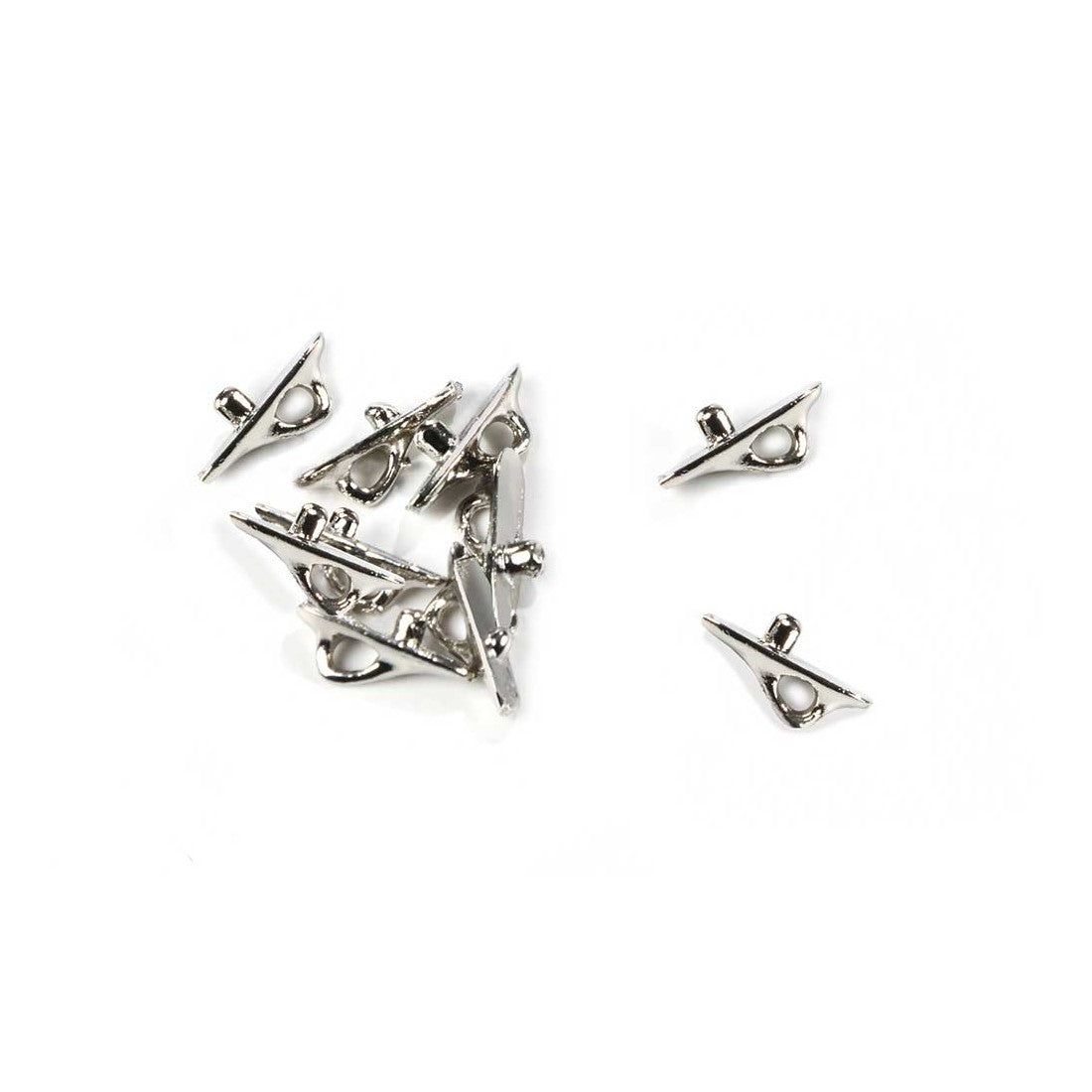 Cleat Nickel Plated with Hole 9mm