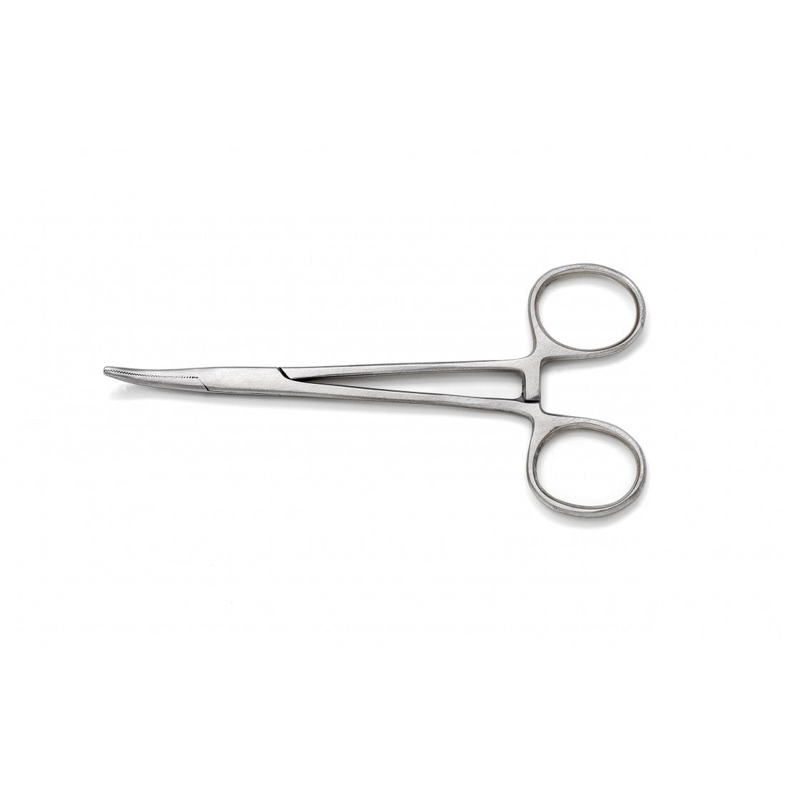 Amati Locking Forceps Curved 130mm
