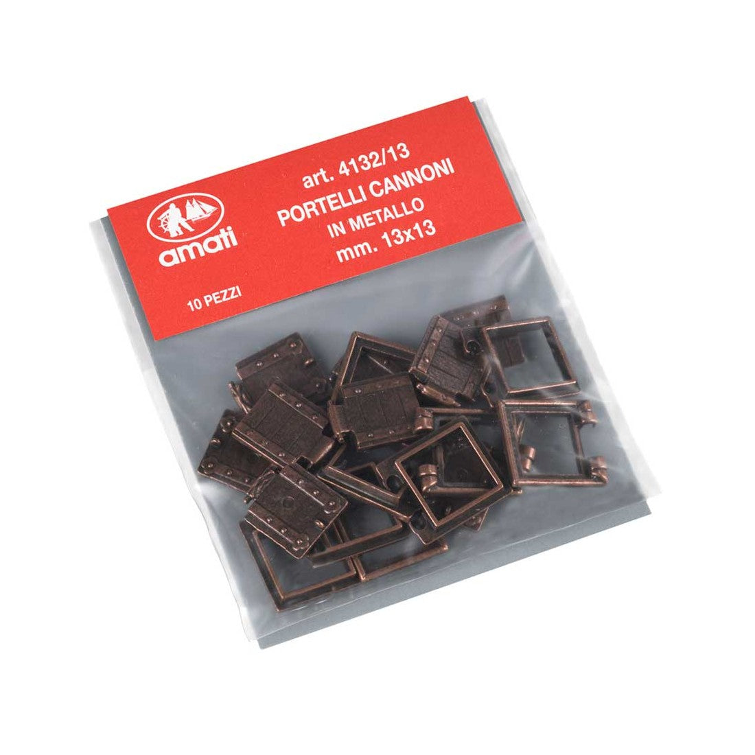 Gunport Surround With Port 13x13mm (10)