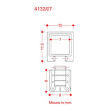 Gunport Surround With Port 7x7mm (10)