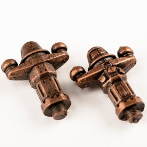 Binnacle Cast Metal 22mm
